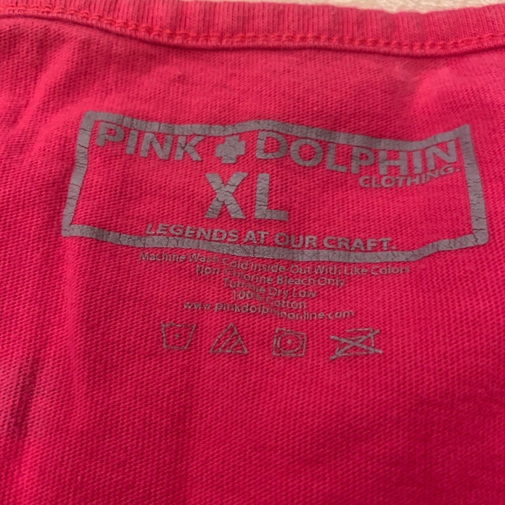 Pink Dolphin Positivity Tank Top Mens Xl View 3